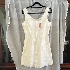 Vineyard Vines White Eyelet Dress
